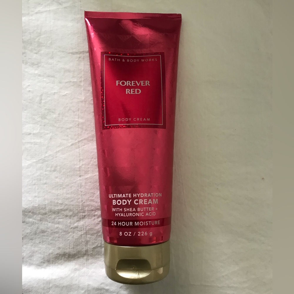 NEW! Bath & Body Works Forever Red Body Ultra Shea Cream Lotion 8oz Fragrance